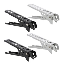  4 Pcs Pot Holder Clamp Hot Plate Gripper Bowl Clips Anti-scalding Pan Tongs