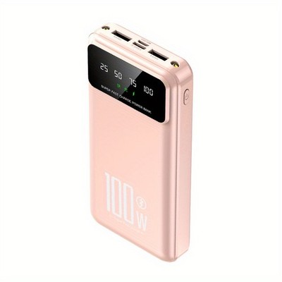 50000mAh Power Bank Fast Charging Battery Pack with USB C for Cell Phones