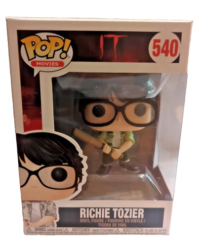 Funko Pop! Vinyl Richie Tozier IT #540 Multicolor Figure Movies Collection 2018