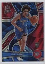 2021-22 Panini Spectra Rookie Variation Asia Red Prizm Josh Giddey #104 0uh2
