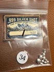 Carson City Mint.999 Silver Shot 1 gram  Finest Silver Pure Shot