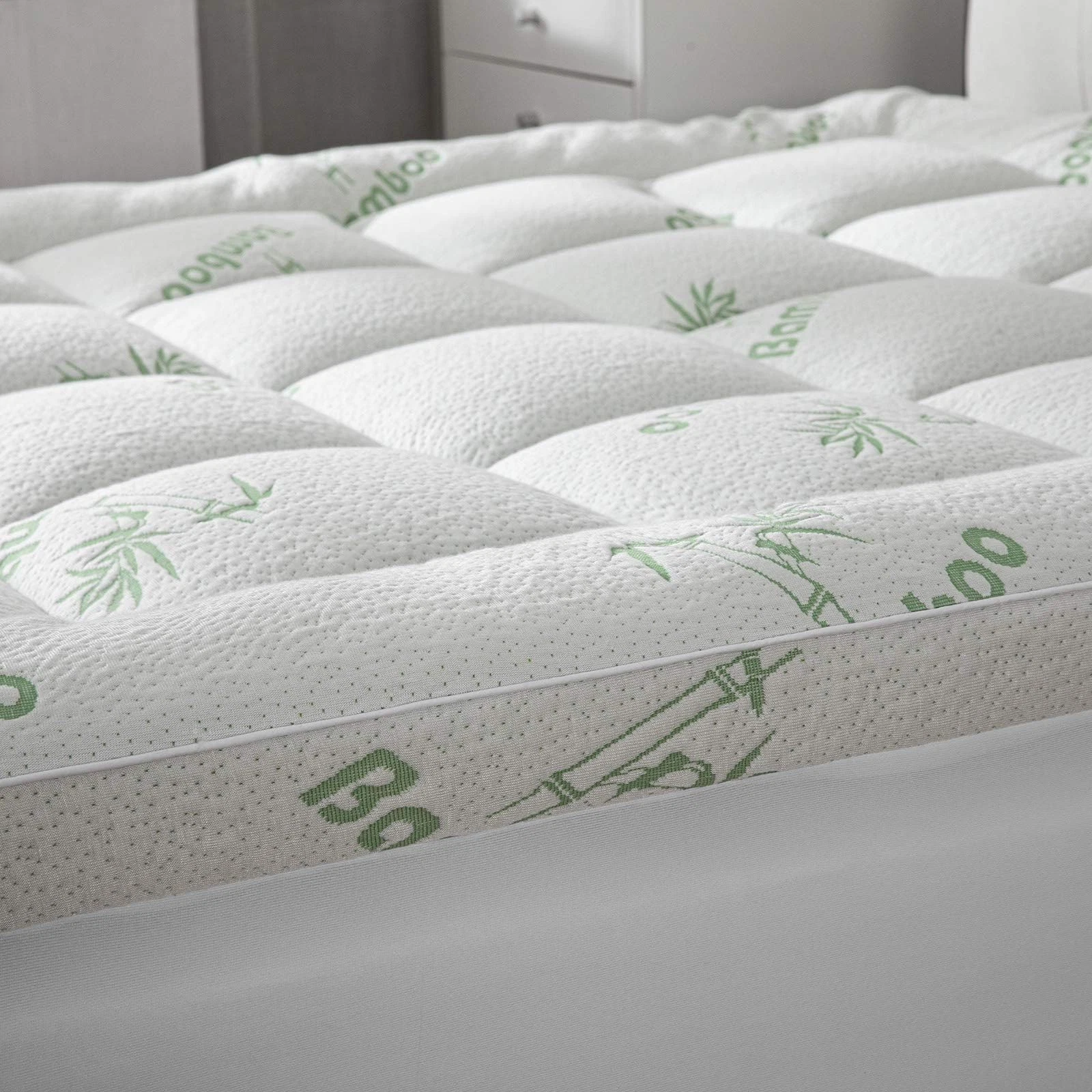 Cooling Mattress Topper - Queen Size | Plush Pad Mattress Topper for Back Pai...