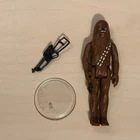 Vintage Kenner Star Wars Chewbacca 3.75” Action Figure Complete with Stand 1977