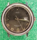 C1917 mens Works 1972 Timex Automatic 46570 3272 Fancy Vintage Working Watch lot