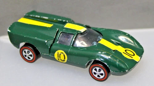 VINTAGE HOT WHEELS LOLA GT70 USA BASE NICE CONDITION x
