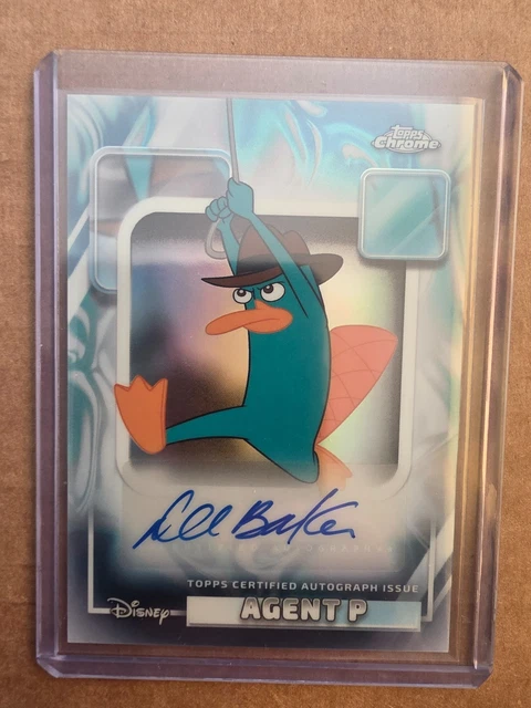 🔥2026 Topps Chrome Refractor Agent P Authentic Auto AA-DBB - Dee Bradley Baker🔥