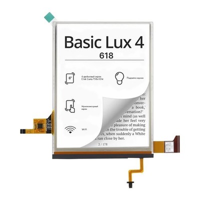 ED060XCH：SDR6F0422A_V1.0 screen is suitable for PocketBook PB618 e-book reader
