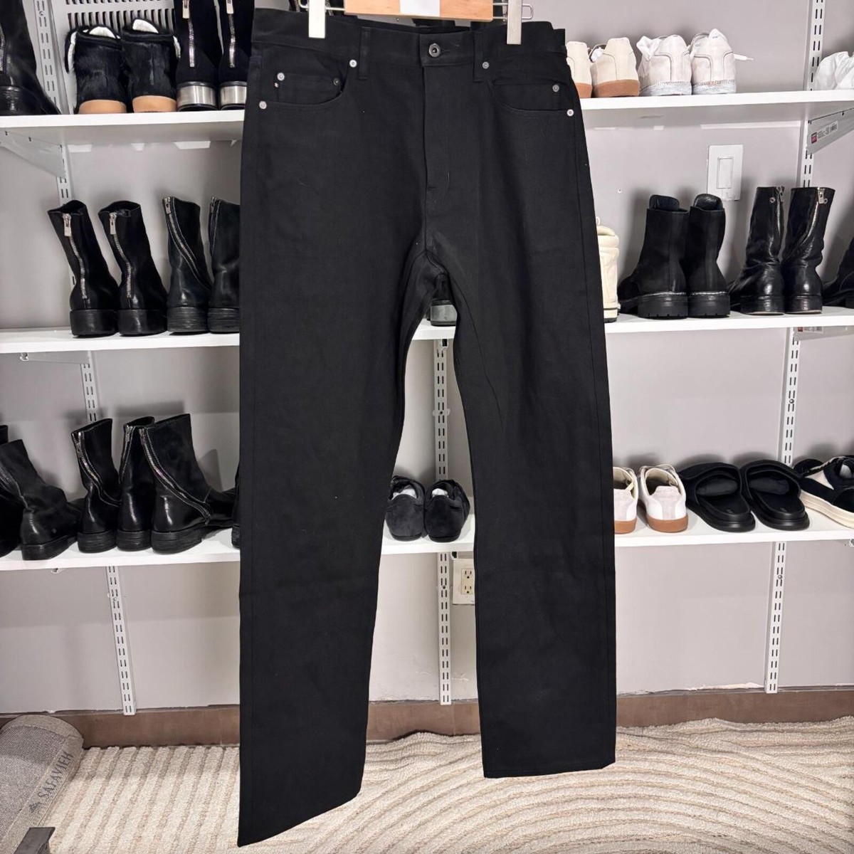 RICK OWENS KURDT CUT デニムパンツ サイズ29 Rick Owens DRKSHDW Kurdt Cut Pants Black Size 33 Japan Made | eBay