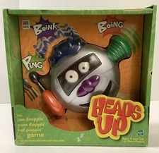 Heads UP by Hasboro - The Jaw Droppin, Nove Floppin, Hat Poppin Game Vintage