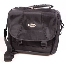 CAMERA BAG BLACK W/ STRAPS (10x2.5x9)