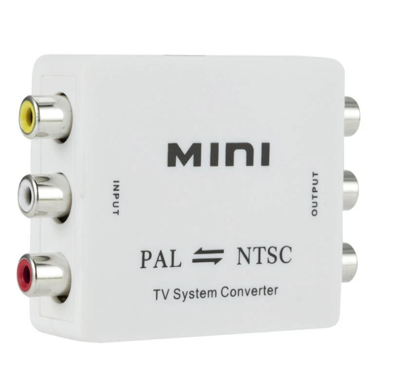 Bi-Directional 2-Way NTSC To PAL + PAL To NTSC Video TV System Converter Adapter - Image 2 of 4