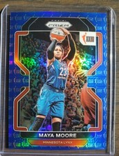 2022 WNBA Prizm Maya Moore Blue SP #/149 Anniversary Minnesota Lynx #169