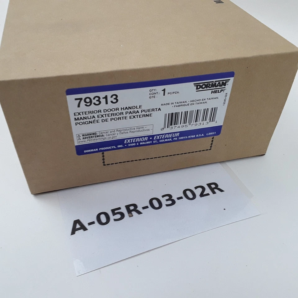 Manija de puerta exterior derecha para Chevrolet Express 3500 GMC Savana 3500 1996-2002 Foto 4 de 4