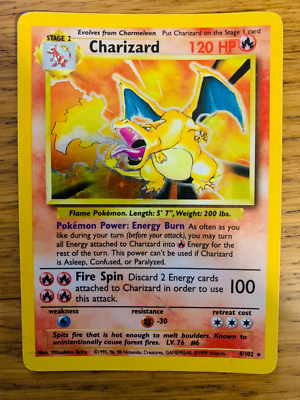 Charizard (4/102) Holo Base Set Pokemon Card! FAST & FREE P&P! | eBay