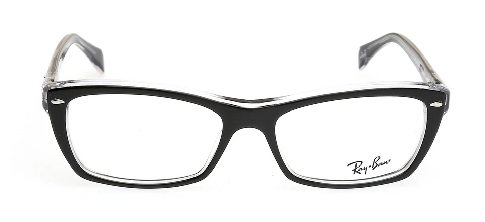 Gafas rectangulares Ray Ban RB5255 2034 negras 53-16-135 R2348 Foto 2 de 4