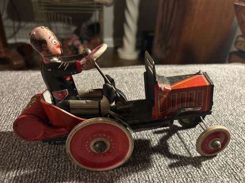 vintage Marx tin toy japoly crazy car - Picture 3 of 6