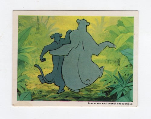 Nabisco Cereal Card Australia 1969 #24 Jungle Book