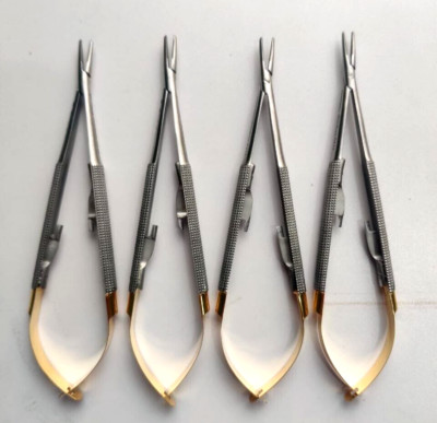 Hu-Friedy Castoviejo needle holder 14cm perma sharp 5.5 straight ; NH5020R