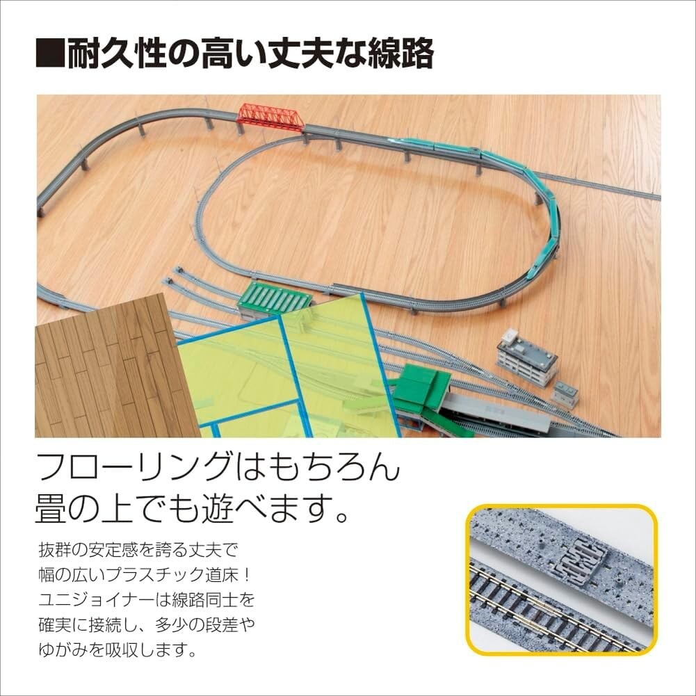 KATO 20-871 N gauge V12 double-track line crossing setmodel