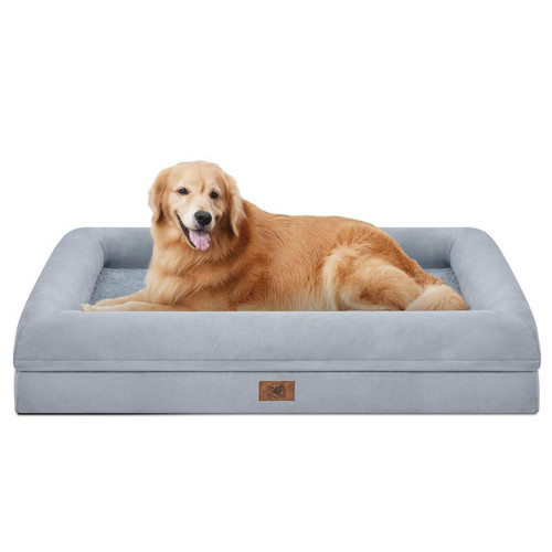 Orthopedic Waterproof Large Dog Bed with Removable Cover for Extra…