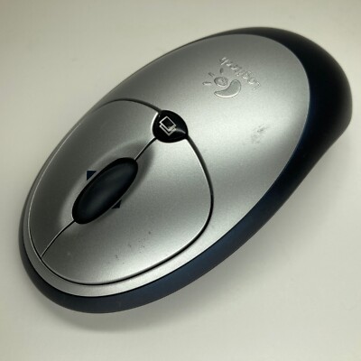 Logitech Cordless Click! Plus Optical Mouse M-RAS88A, No USB Receiver