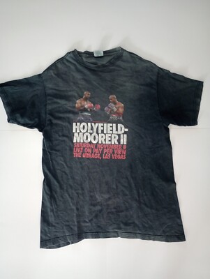 Vintage XL Mike Tyson vs Holyfield-Moorer II Shirt