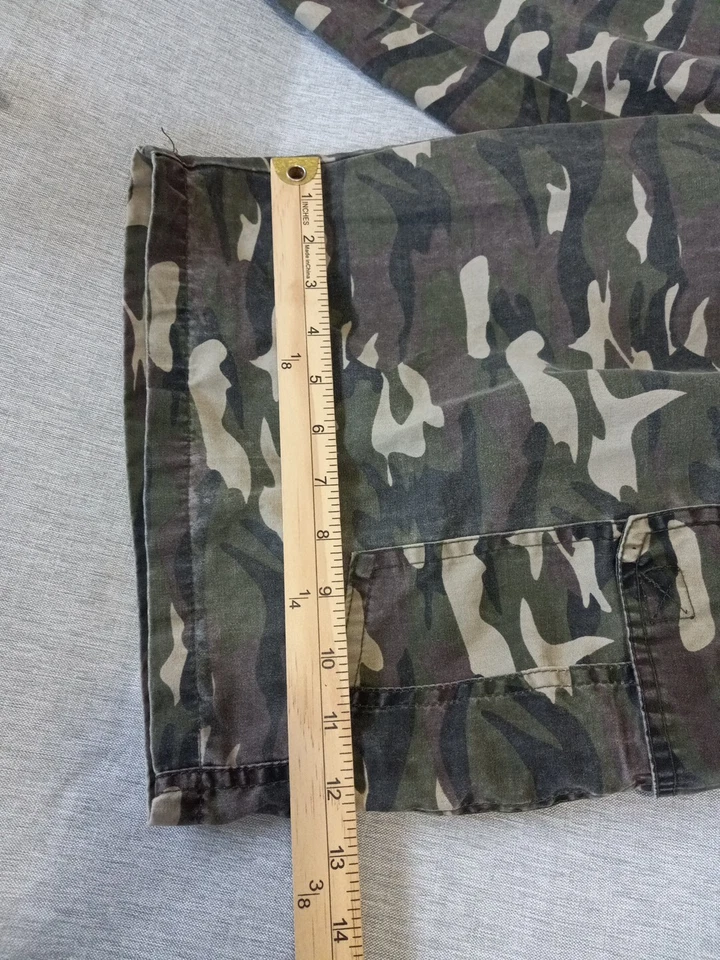 Pantalón Corto True Rock Para Hombre 38 Carga Verde Militar Coumoflage Utilitario Algodón Poliéster Foto 3 de 4