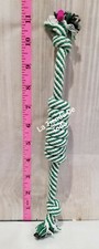 11 INCH SMALL DOG CHEW TOY KNOTTED ROPE READ