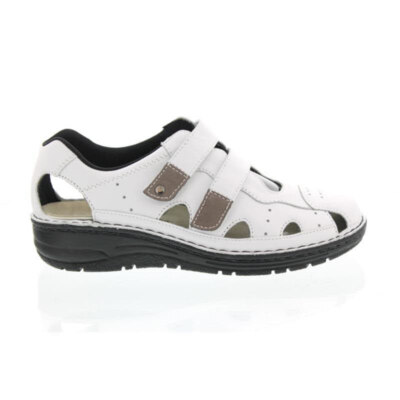 Berkemann Larena, white, smooth leather, loafer 3100-101 White