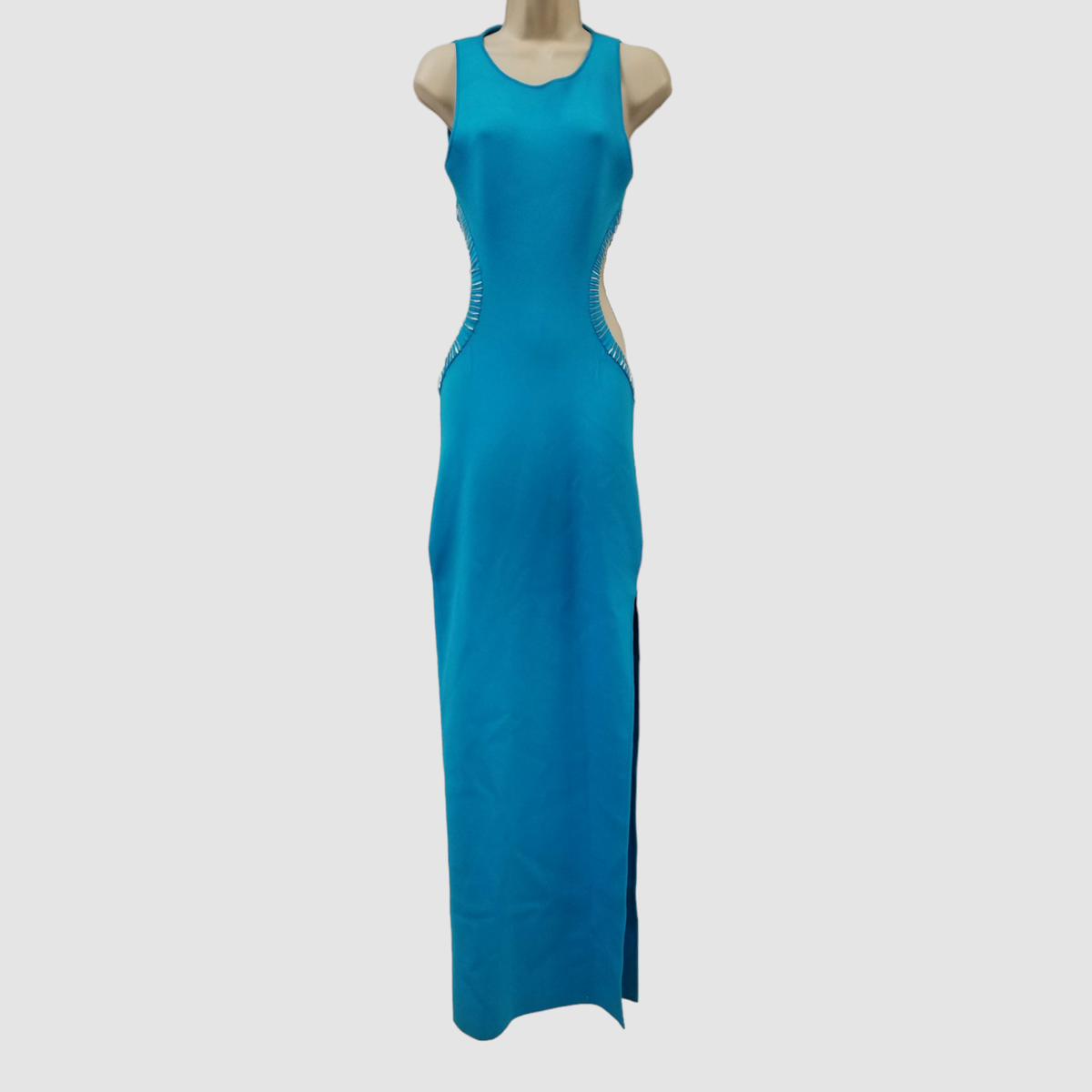 blue dress white stripes Amalina Stripe Midi - and Royal Blue Talla:S Size-XXL Bachelorette Theme Black Outfits 50% cotton / 50%