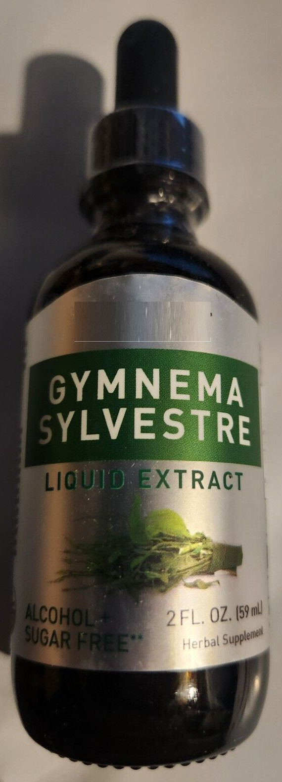 Экстракт листьев Gymnema Sylvestre 1000 мг без спирта - 2 жидких унции 3190₽