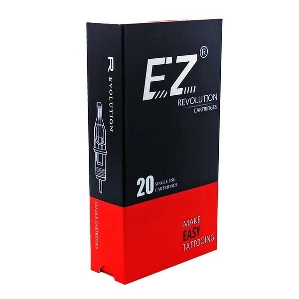 EZ REVOLUTION 1011M1C Tattoo Cartridges Needle 20pc EZ 11RM 11MR 11M1C curved magnum Cartridge