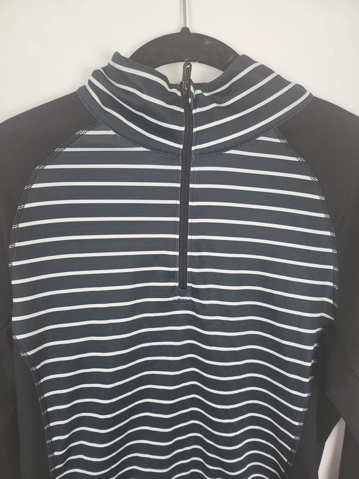 lole athletic long sleeve striped shirt