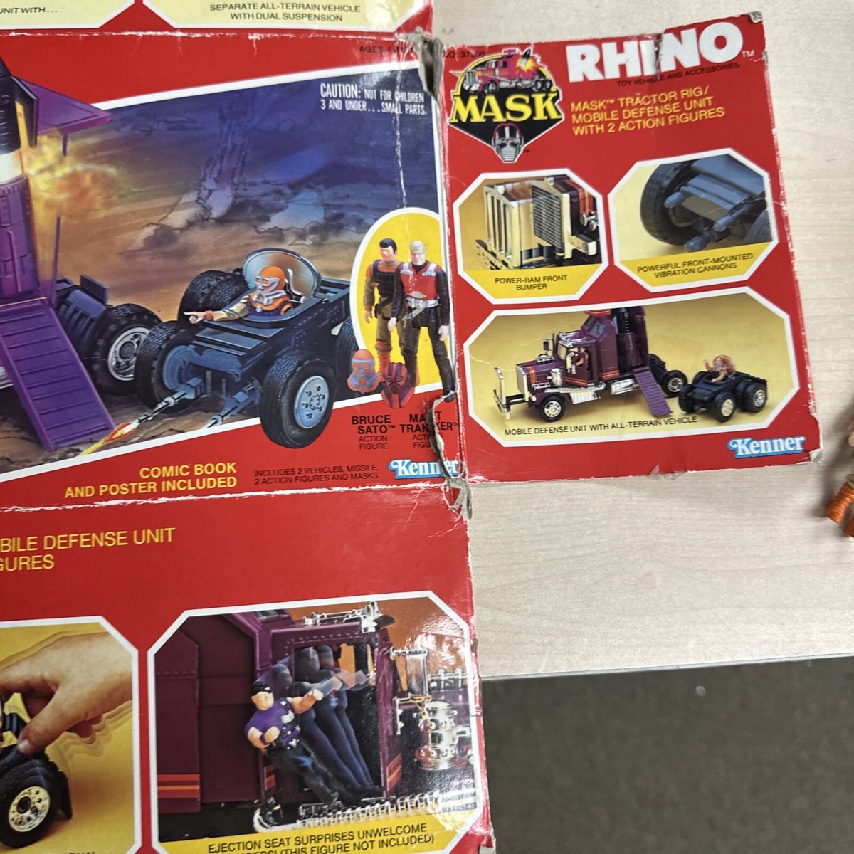 M.A.S.K. MDUV rhino MASK 復刻 マスク ライノ ケナー 1985 MASK