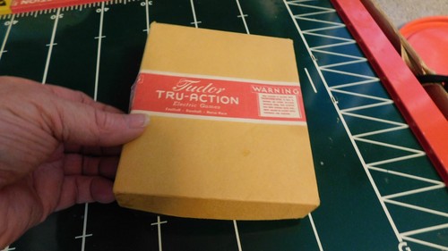 25-682 Tudor 50s-60s Vint Tru-Action Electric Football Game No. 500 Tested Boxed - Picture 6 of 8