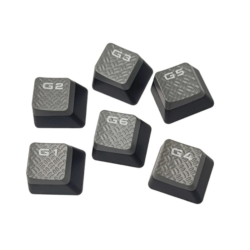 Mechanical Keyboard Keycaps 6Key ABS Backlit Key Caps for STRAFE K95