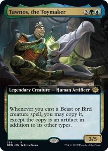 Tawnos, the Toymaker (Extended Art) 359 Rare MTG The Brothers' War BRO - Picture 1 of 1