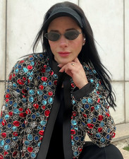 Zara Polyester Outer Shell Multicoloured Coats, Jackets