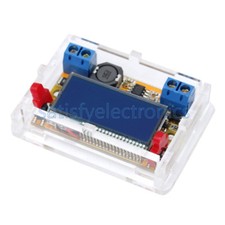 DC-DC Adjustable Step-down Power Supply Module Voltage Current LCD Display Shell