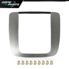 Fit For 07-14 Silverado Suburban Tahoe Sierra Yukon Center Dash Radio Bezel Fit For 07-14 Silverado Suburban Tahoe Sierra Yukon Center Dash Radio Bezel
