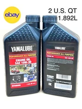 2 Quarts Yamaha Lub-10w30-gg-12 Yamalube Golf Car Generator Oil 10W-30 USA Made
