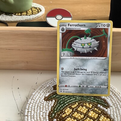Ferrothorn Hp 110 #124 Pokemon Card 2020