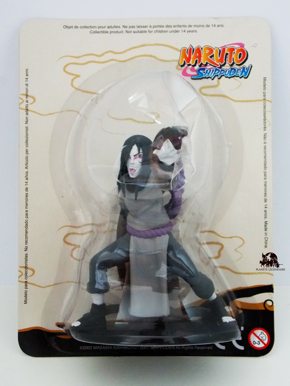 Figurine Orochimaru Naruto Shippuden Altaya pour décorer votre bibliothèque manga