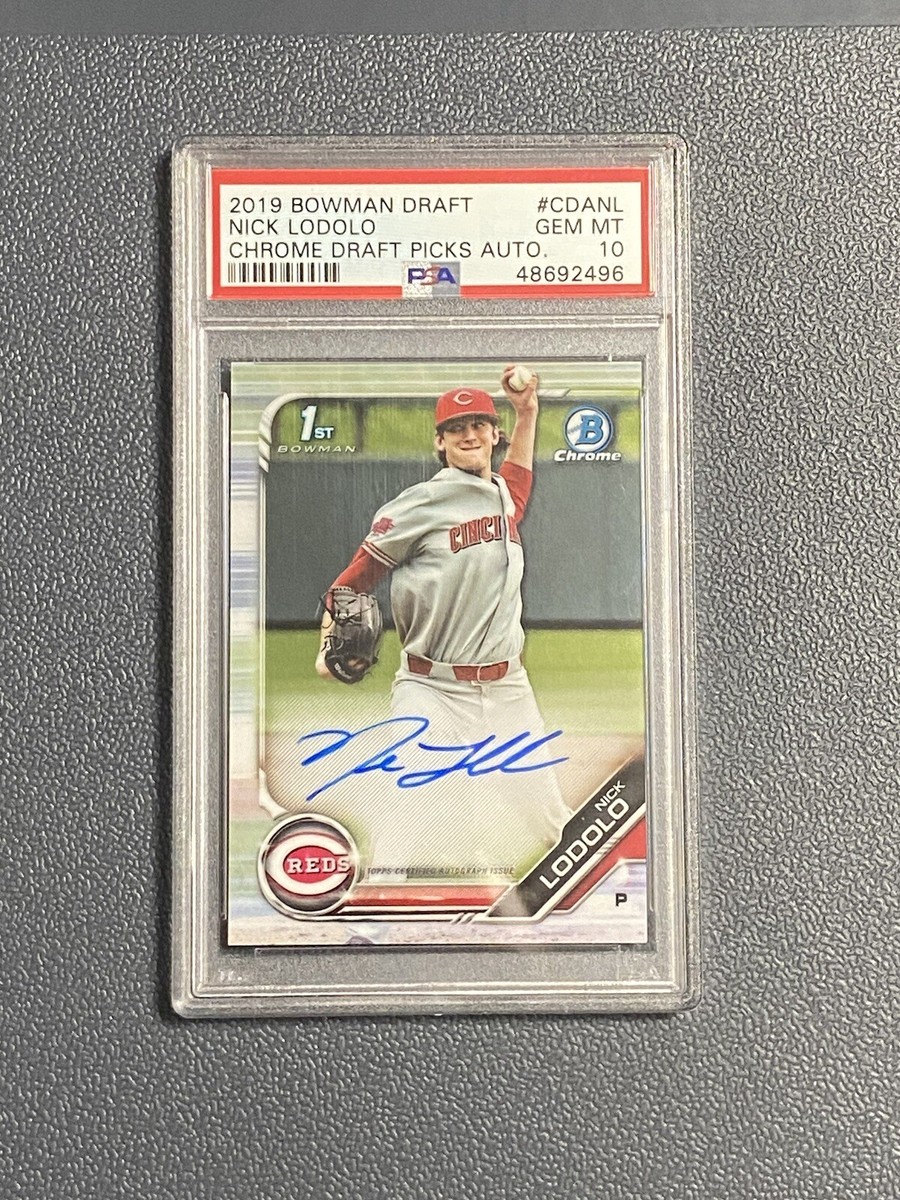 nick lodolo bowman chrome auto psa 10 | eBay nick lodolo bowman chrome auto psa 10 | eBay