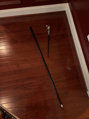 Harry Potter Lucius Malfoy Walking Stick Wand - Collector s Edition