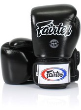 Guantoni da boxe in pelle Fairtex, BGV-1 per boxe thailandese, Muay Thai e MMA