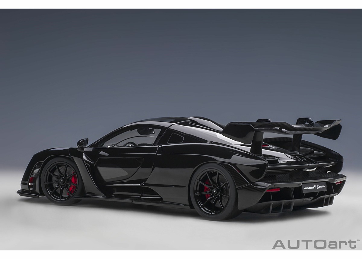 76076 AUTOart 1:18 McLaren Senna black model car