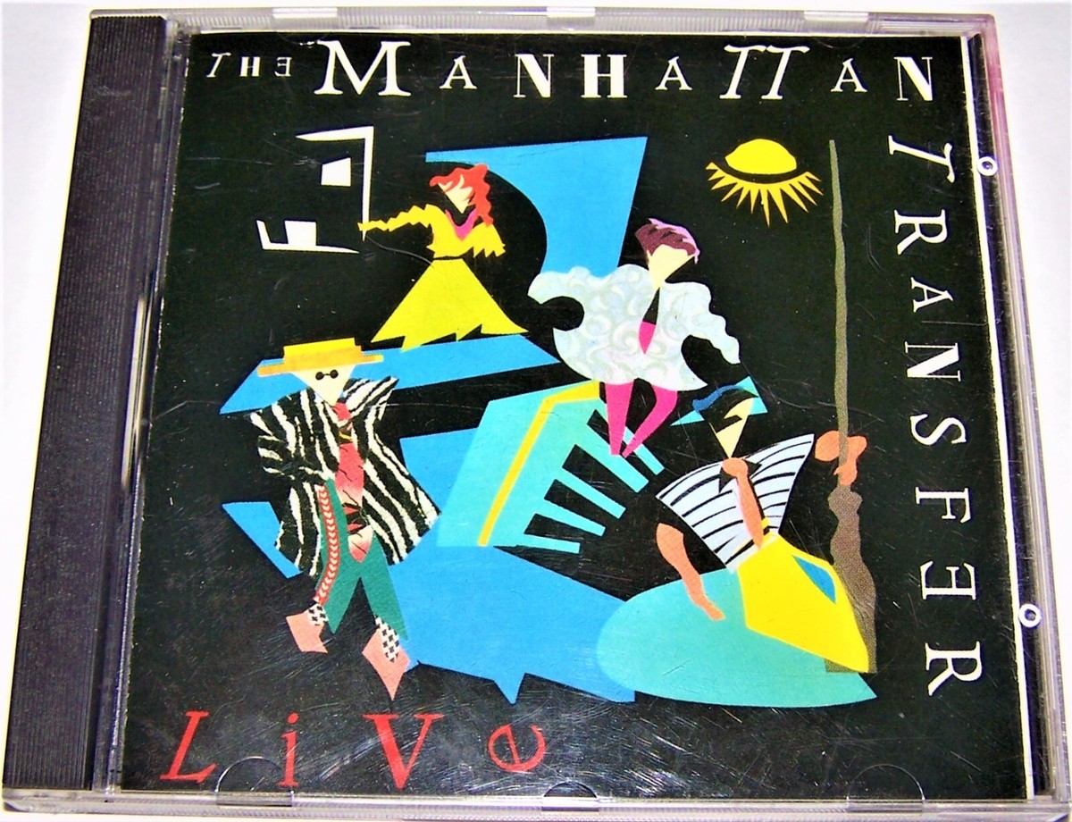 The Manhattan Transfer Live (CD, 1987, Atlantic) 7 81723-2 | eBay