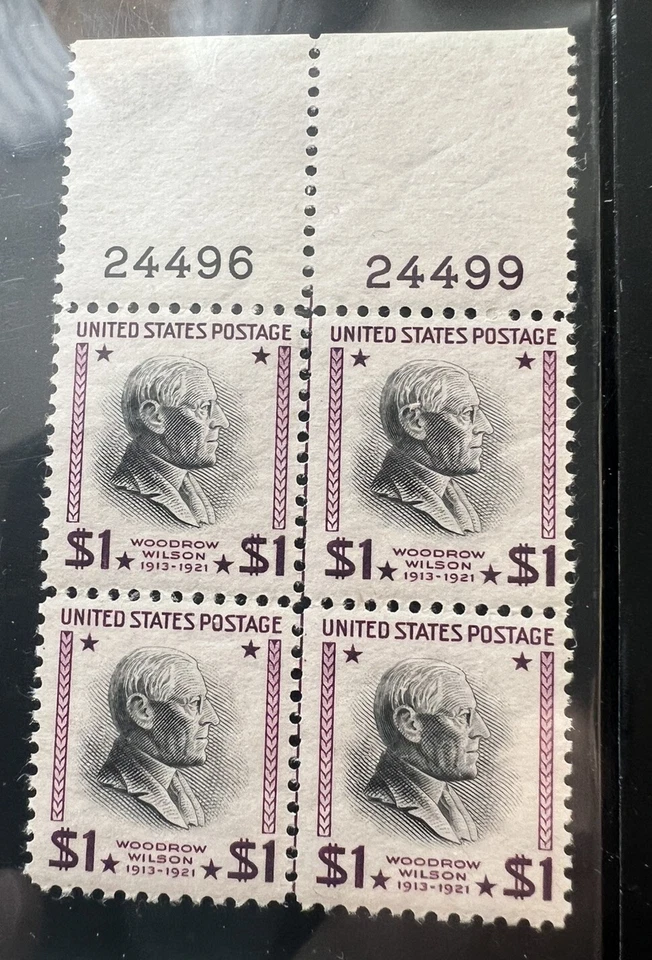 1938 US 832 And 833 Block Stamps # 24496,2449 & 23479,23477 MNH OG - Image 2 of 4