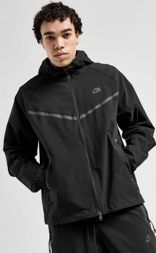 Nike Tech Woven Zipped Tracksuit - Black/Black HM7151-010 HM8241-010 - Medium image 4